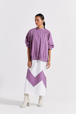 Short Jumper Co-Ord (Set Of 2) - Lilac