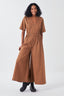Side Elastic Waist Jumpsuit
