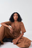 Side Elastic Waist Jumpsuit