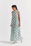 Sleeveless Asymmetric Dress - Jade
