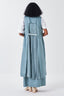 Sleeveless Back Pleat Jacket Co-Ord (Set Of 3)