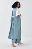 Sleeveless Back Pleat Jacket Co-Ord (Set Of 3)