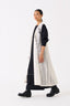Sleeveless Back Pleat Overlay Black Floral