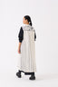 Sleeveless Back Pleat Overlay Black Floral