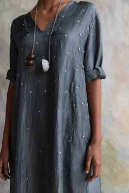 Sygnus Hand Embroidered Long Tunic