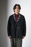 Tashi lapel Coat - black men