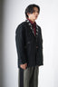 Tashi lapel Coat - black men