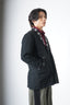 Tashi lapel Coat - black men