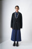 Tashi lapel Coat - black women