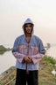 Thek Sunsetshacketvad Bluegreypink