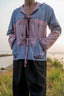 Thek Sunsetshacketvad Bluegreypink
