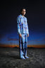 Vivid Reflections Panelled Denim Set