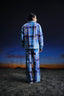 Vivid Reflections Panelled Denim Set
