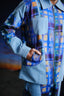 Vivid Reflections Panelled Jacket