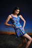 Vivid Reflections Pleated Skirt