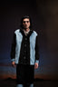 Half And Half Denim Jacket