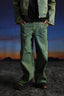 Vintage Green Straight Denim