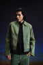 Vintage Green Bomber Jacket