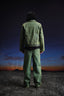 Vintage Green Bomber Jacket