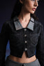 Deconstructed Denim Top