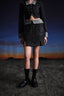 Deconstructed Denim Skirt