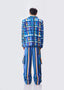 Stripes Pleated Cargo Pants