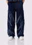 Panelled Raw Denim Jeans