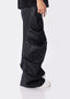 Not Your Usual Baggy Cargo- Black