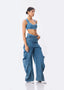 Not Your Usual Baggy Cargo- Blue