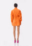 Orange Glory Shirt Dress