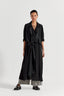 Tie Jacket Co-Ord ( Set Of 2) - Black