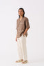 Triangle Embroidered Shirt Cedar