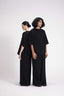 Textured Drawstring Straight Pant