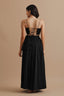 Everlasting Full Length Black Gathered Skirt