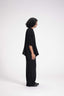 Textured High Neck Top