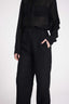 Linen Mid-Rise Straight Pants