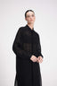 Sheer Shirt Dress And Pants Co-Ord Set