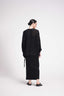 Textured Wrap Skirt