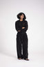 Sheer Pleated Pants