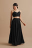 Everlasting Full Length Black Gathered Skirt