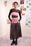 Vine Bandhani Skirt