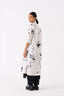 Wrap Collar Overlay Black Floral