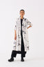 Wrap Collar Overlay Co Ord Set Of 3 Black Floral